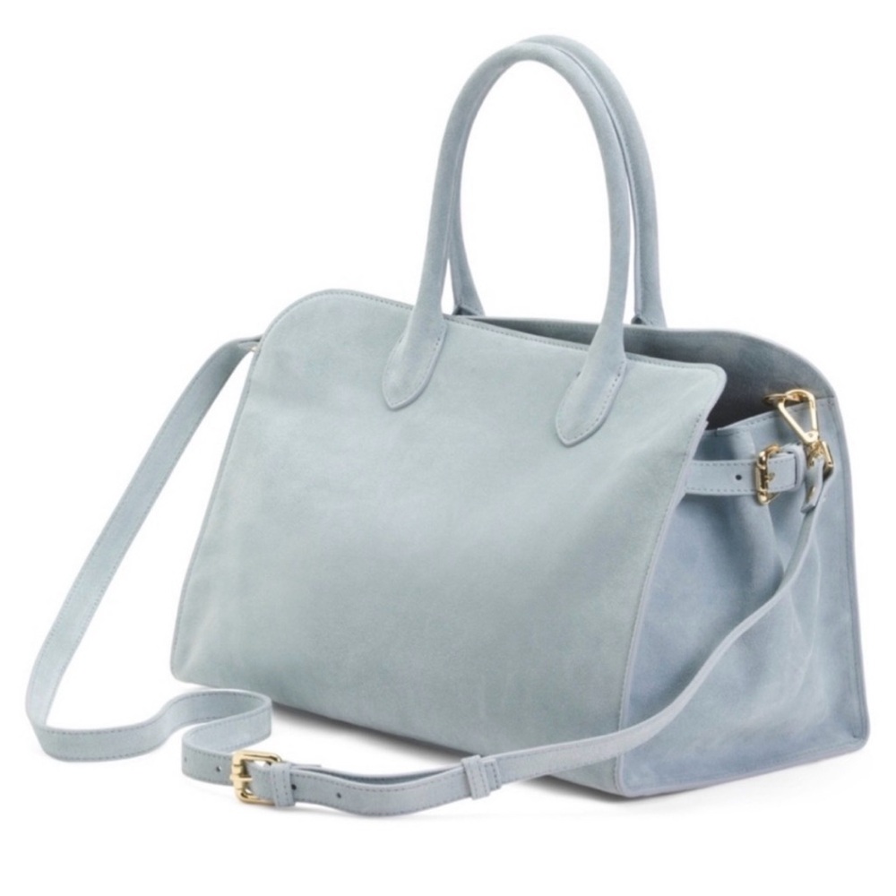 Claudia Suede - Sky Blue Bag